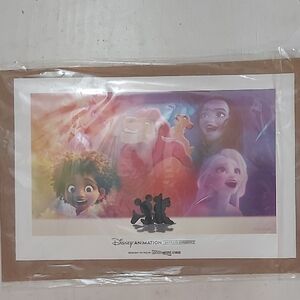 Colorful Disney Character Art Print | Kids Room Art